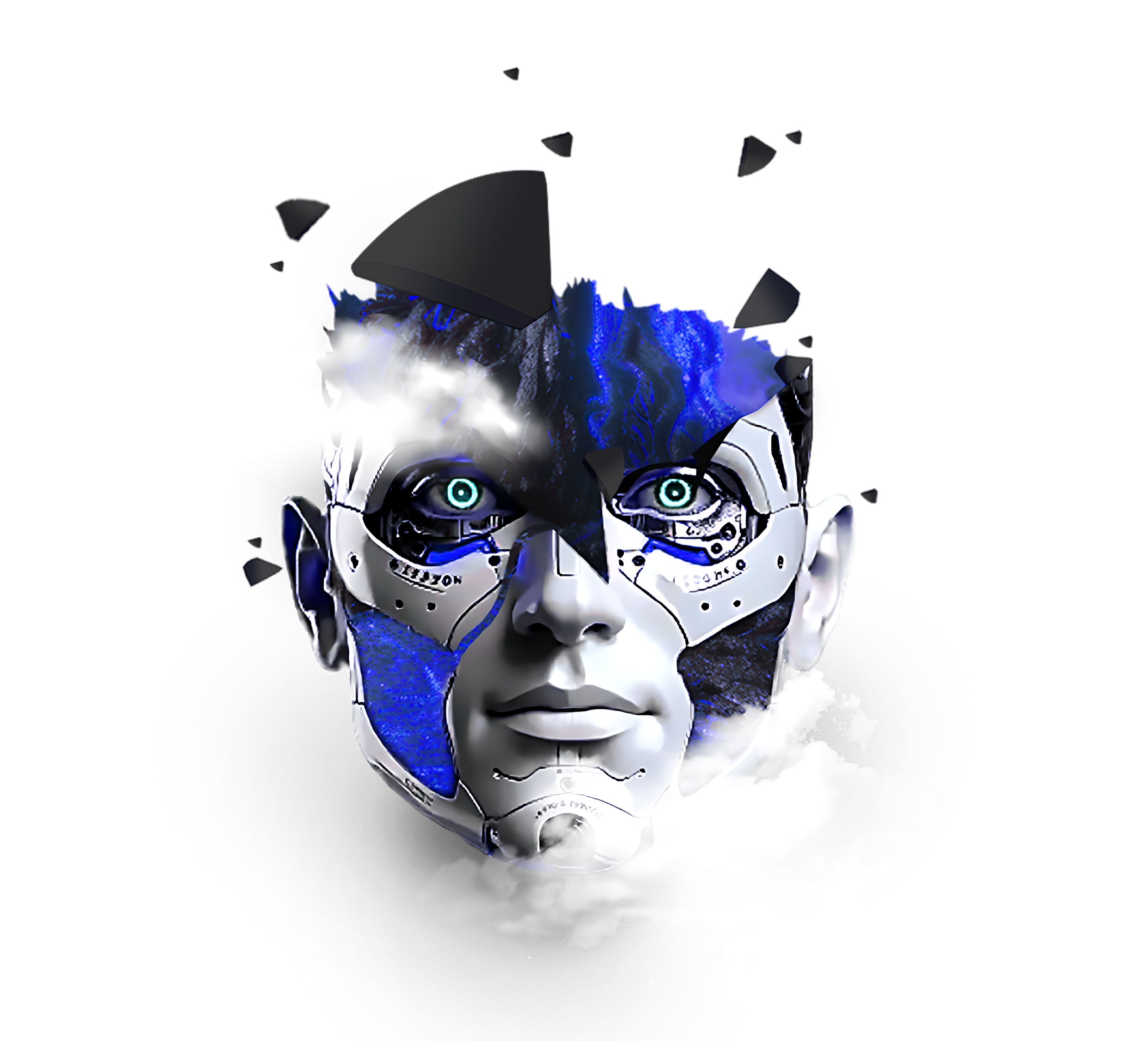 Grok AI mascot with XAI07 token presale information